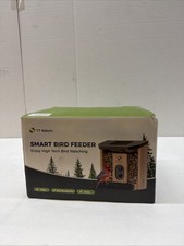 TT Nature Bird Feeder w/Camera, 1.5L Smart Birdhouse Al Identify metal roof