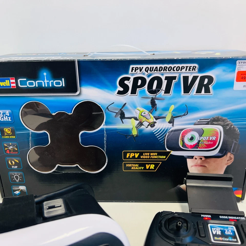 Revell Control - FPV Quadrocopter SPOT VR - DEFEKT für Bastler / Ersatzteile - Bild 2 von 4