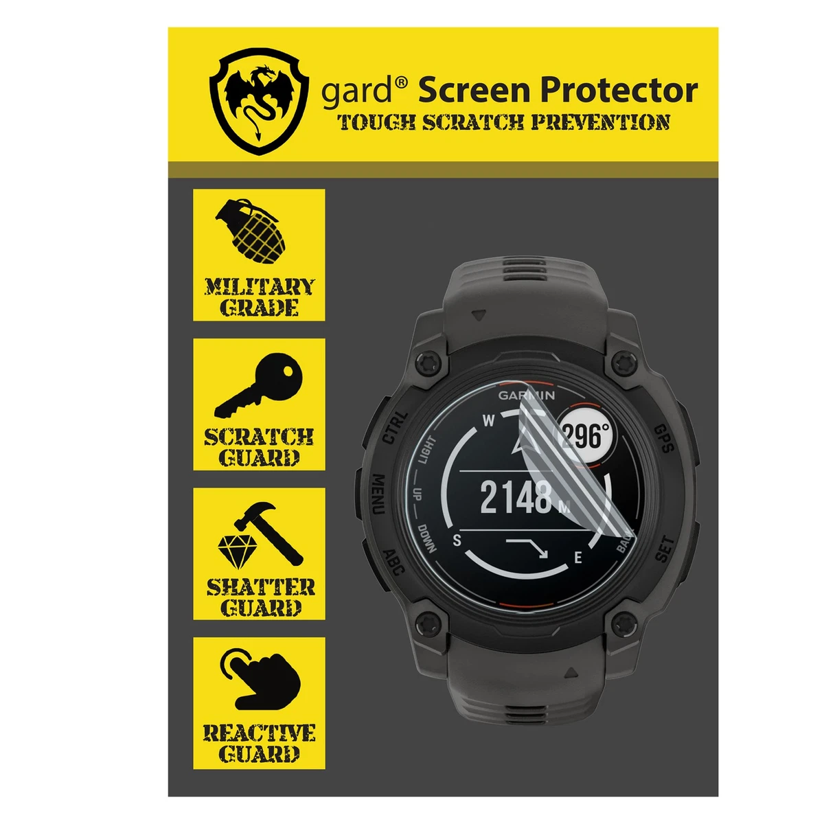 Pellicola In Vetro Temperato ELECTRÓNICA REY Per Garmin Edge 1000, Trasparente 9H, Facile Applicazione - 5