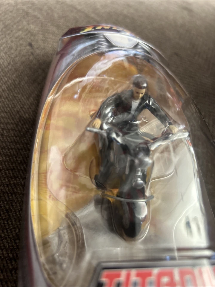 Indiana Jones Mutts Custom Motorcycle Die Cast Metal Titanium Series 2008 New - Image 3 of 4
