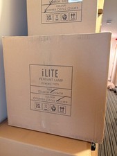 Brand New iLite Silver/ Gold/ Copper Plastic Pendant Lampshade