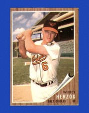 1962 Topps Set-Break #513 Whitey Herzog EX-EXMINT *GMCARDS*