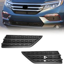 Bumper Insert Fog Light Cover for 2016 2017 2018 Honda Pilot LX EX EX-L