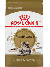 Royal Canin Feline Breed Nutrition Maine Coon Adult Dry Cat Food 14lb. Free Ship 5.36 per gallon