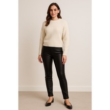 Zara Faux Leather Skinny Pants   Size XS