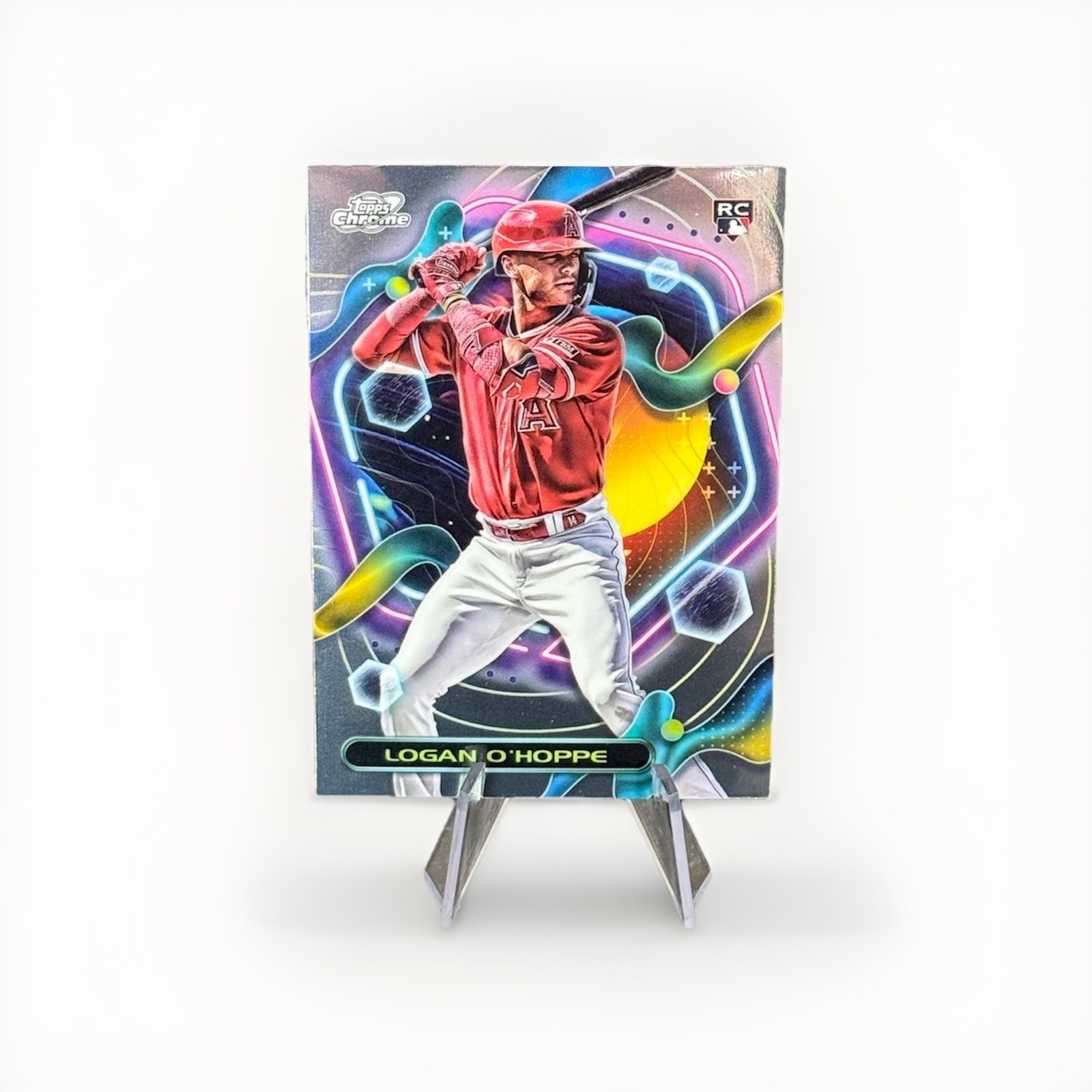2023 Topps Cosmic Chrome - Logan O'Hoppe #197 (RC)