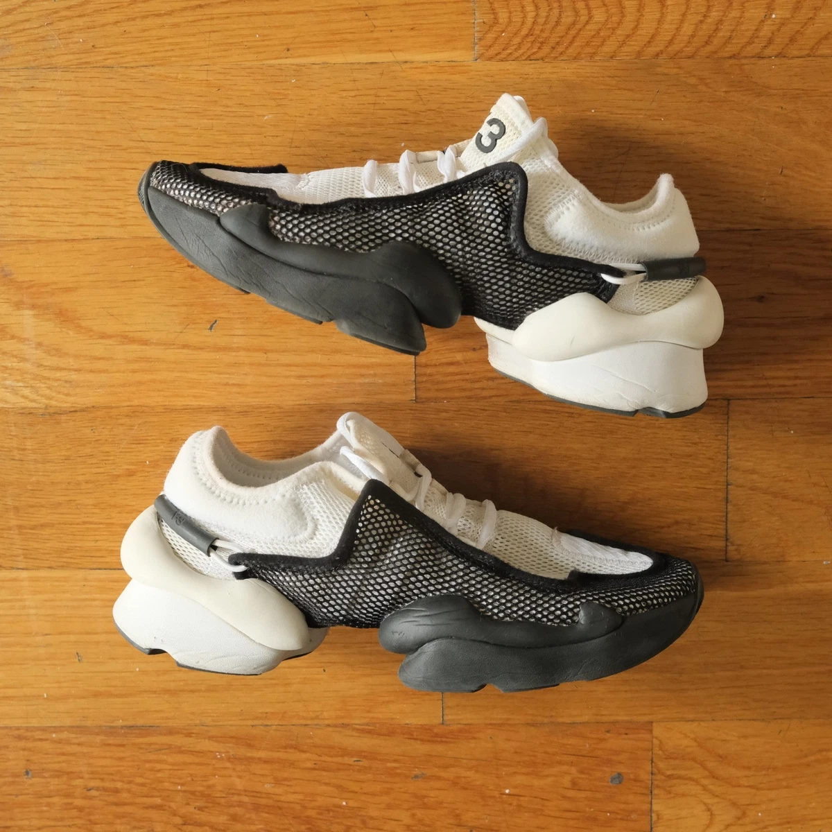 Adidas Y-3 Ren Black White for sale | eBay