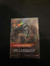 Riftbound Renekton Signature Overnumber Butcher Of The Sands 190*/166 English — live eBay listing