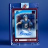 ROME ODUNZE - 2024 CLEARLY DONRUSS #60 - AUTO - RED RATED ROOKIE /99 - BEARS!