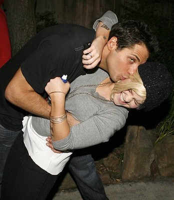 Joe Francis Kelly Osbourne at Six Flags Magic Mountain's Birthday - Old Photo 1