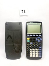 Texas Instruments TI-83 Plus Graphing Calculator Black W/ Cover Tested Working