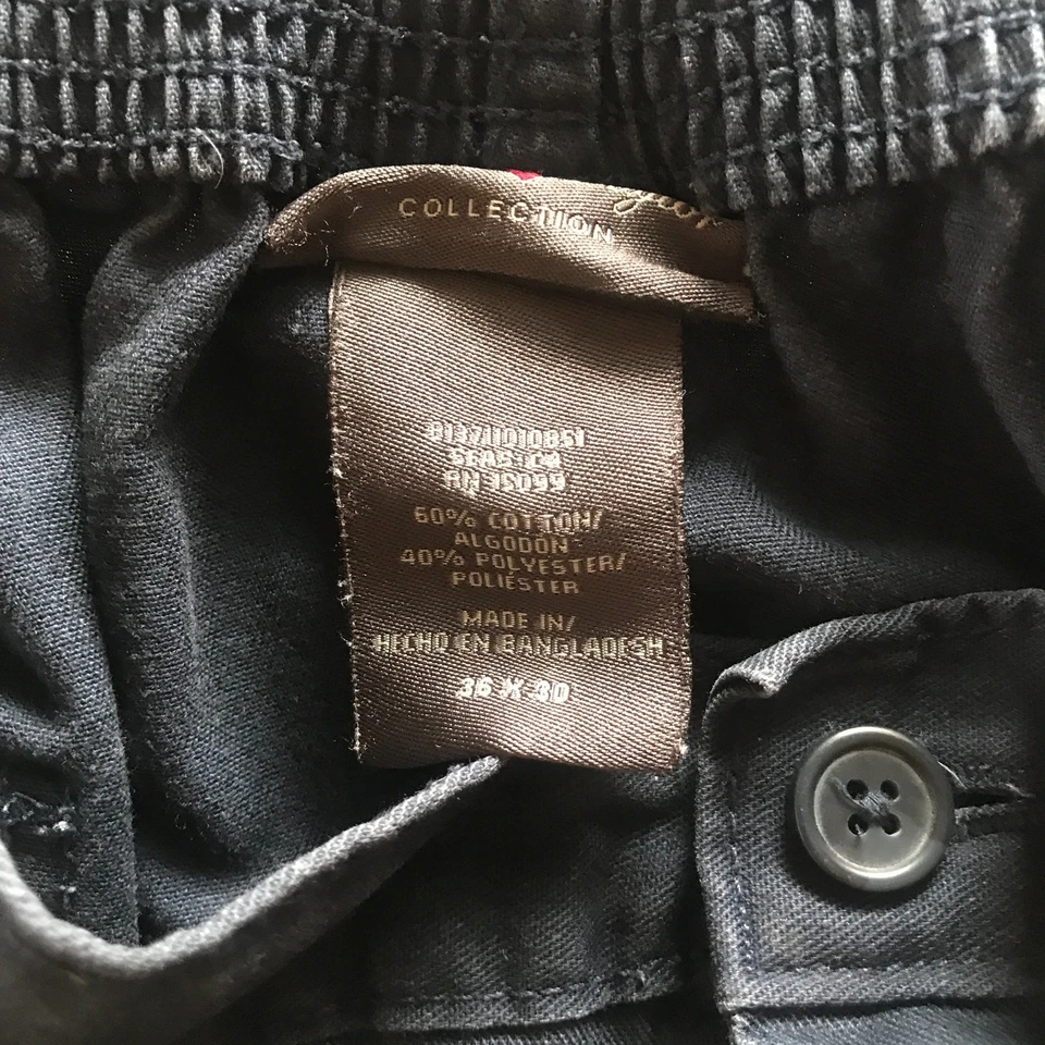 Vintage David Taylor Dark Blue Pants 36x30 - Image 3 of 4