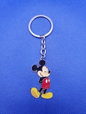 Disney Mickey Mouse Clubhouse Flat Metal Keychain Key Ring Purse Bag Charm