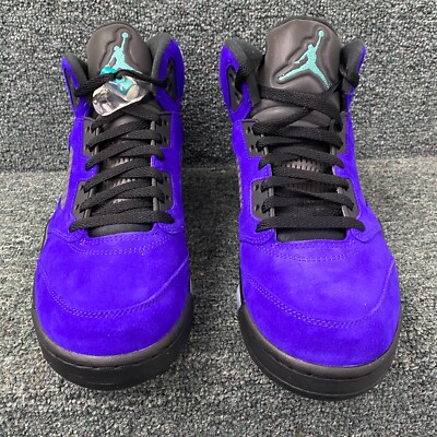 Nike Air Jordan 5 V Retro Alternate Grape Purple Black Size 8 NEW