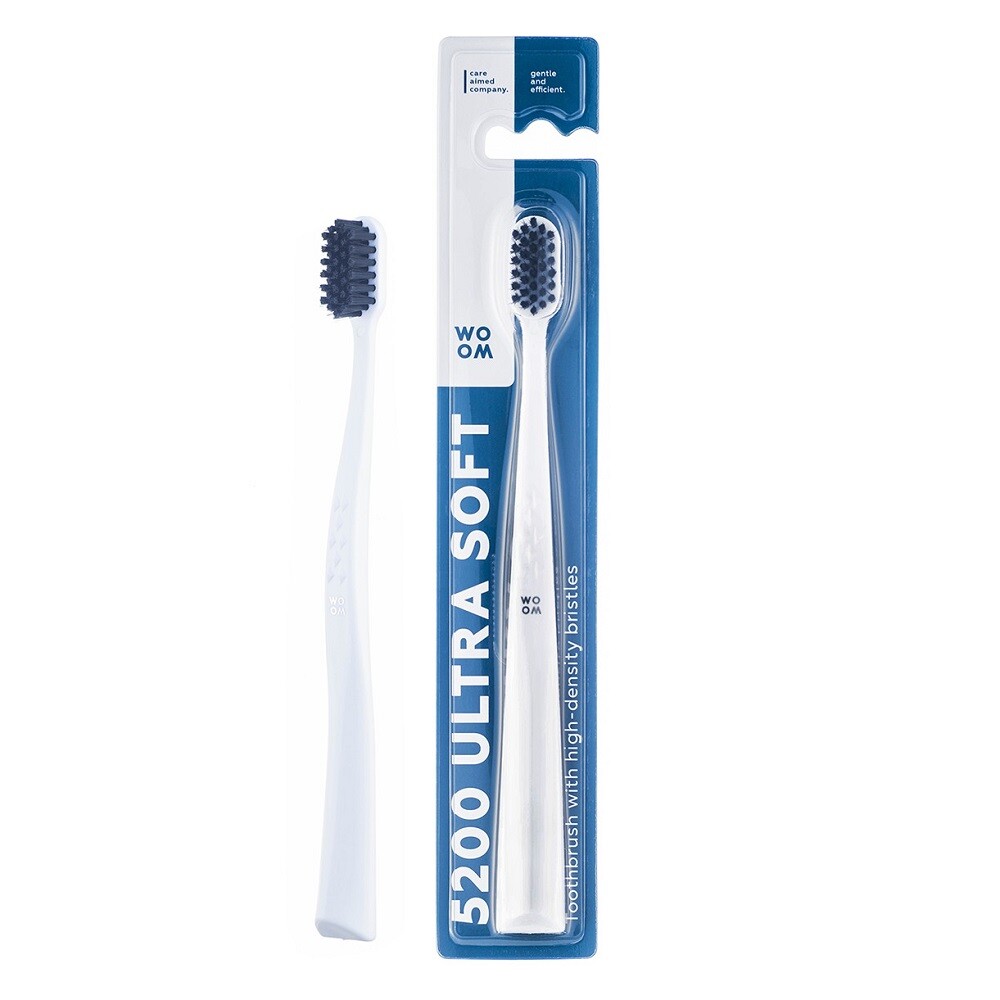 4751033920297 Зубная щетка Woom 5200 Ultra Soft для чистки зубов в домашних условиях