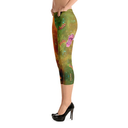 Art by Micheal Groot Smile Capri Leggings - Bild 6 von 23