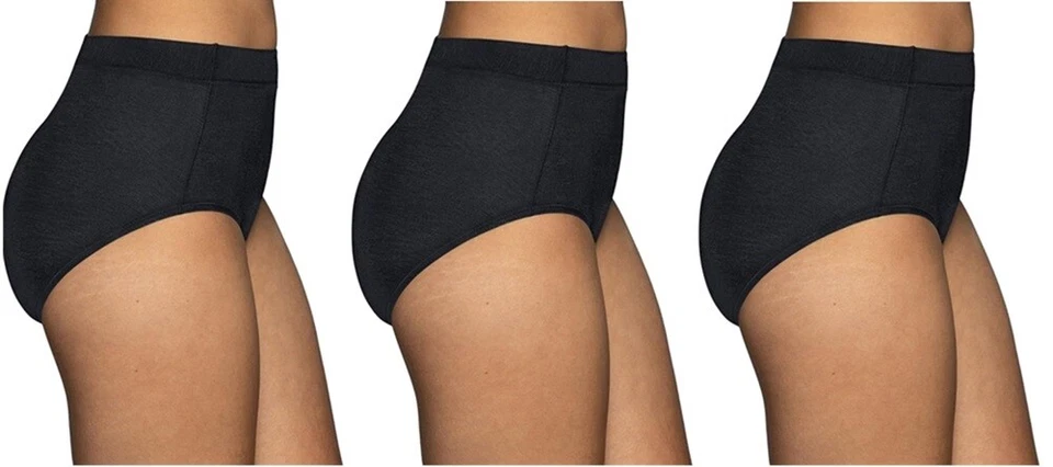 3 Pairs Vanity Fair Beyond Comfort BRIEF Modal 13251 pick Color / Size ~ 6 7 8 9 - Image 2 of 4