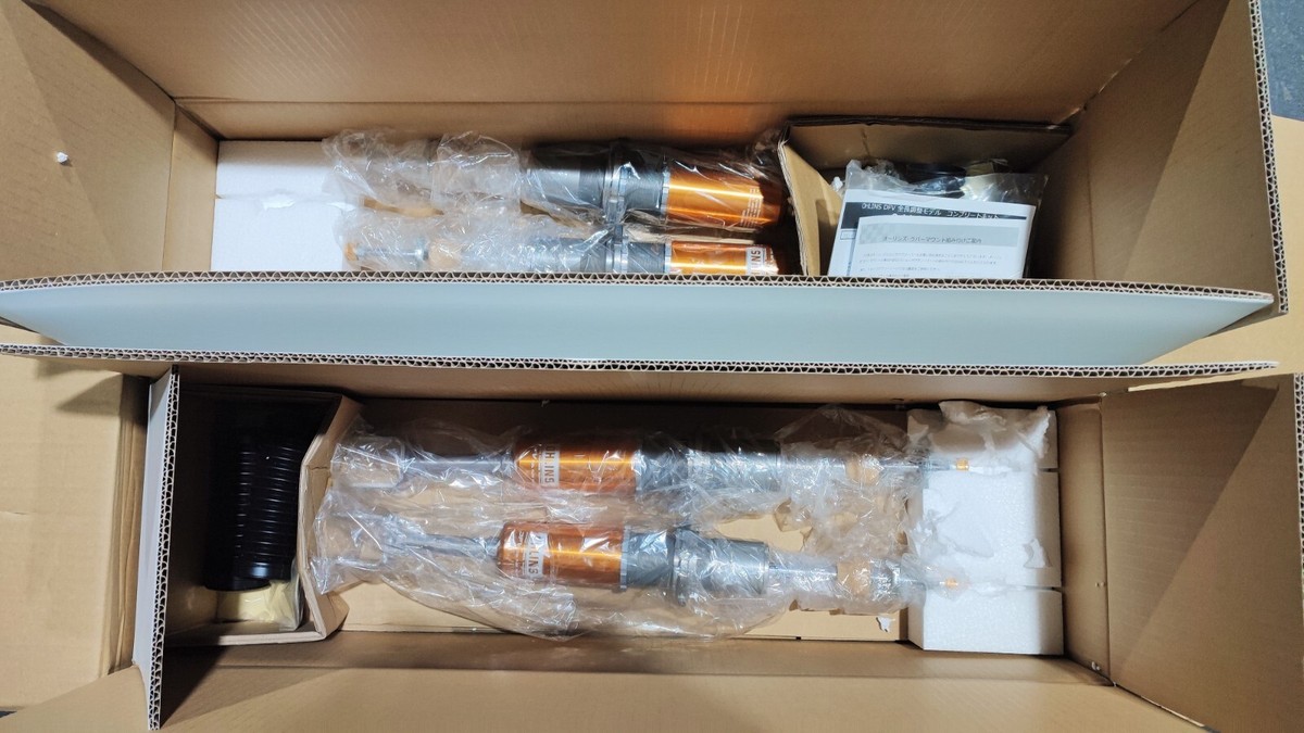 NEW JDM Ohlins DFV Coilovers Rubber Top Mounts FOR Nissan Skyline