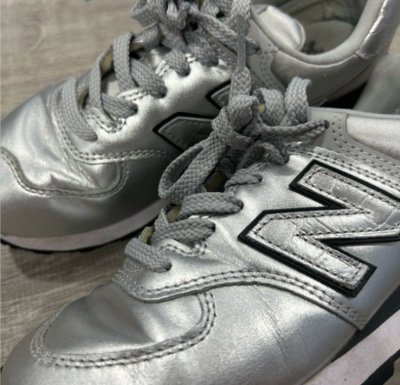 【レア・新品】New Balance キッズ 15cm シルバー org.jpg