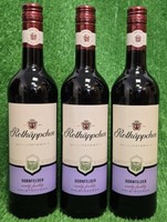 (10,89€/L) 3X RotkäPpchen Dornfelder Halbtrocken 0,75L Rotwein Versand0€