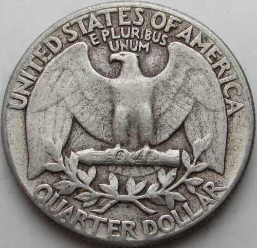 1958 Washington Silver Quarter - Type B Rev. FS-901 - VF+