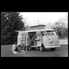 Photo A.002226 VW VOLKSWAGEN TRANSPORTER BUS CAMPER VAN