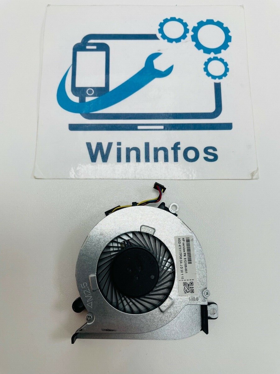 Ventilateur CPU Pour HP Pavilion 17-G112ng/nl/nz - Remplacement Neuf - Origine Chine