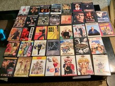 37 "EMPTY" STORAGE DVD MOVIE STANDARD CASES WITH ARTWORK - LOT OF 37. NO DVDs