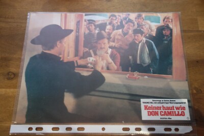 Altes Aushangfoto Kino Film KEINER HAUT WIE DON CAMILLO Terence Hill SCOTLA-Film
