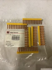 Lot of 6 Cutler-Hammer C383JC412 Jumper Incsulated Comb 12 Pole for RK254- ECS