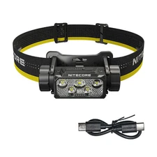 Nitecore HC70 UHE 1600 Lumen Rechargeable Headlamp with Extra Long Runtime
