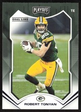 2021 Panini Playoff Goal Line Robert Tonyan #139 Green Bay Packers
