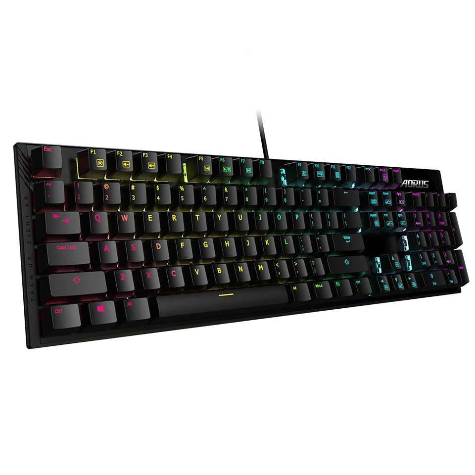 Gigabyte AORUS K1 Mechanical Gaming Keyboard MX Cherry RED Switch RGB Fusion - Image 4 of 4