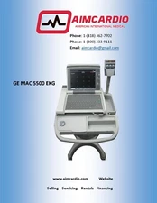 Mac 5500 ECG/EKG by GE|Refurbished|Tested & Working| Warranty Included