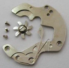 vintage FHF 908 watch movement part calendar guard / plate #2550