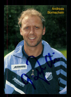 Andreas Bornschein Autogrammkarte VFB Leipzig 1993-94 Original Signiert