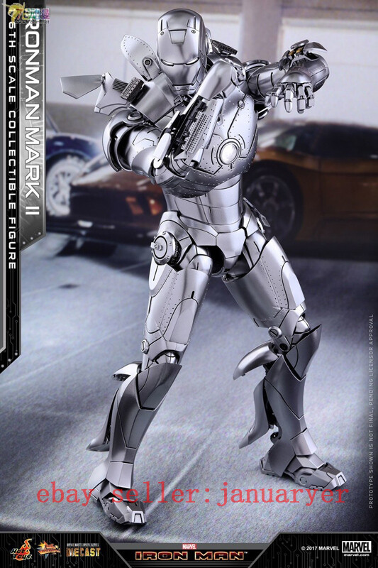 Hot Toys Mms431d20 Marvel Iron Man 2 Mk2 Mark II 1/6 Action Figure