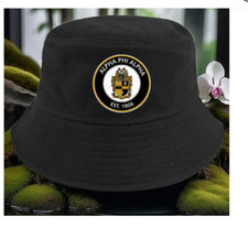 Alpha Phi Alpha Inspired Bucket Hat Cap Twill...