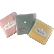 Lot of 3 Close to My Heart CTMH Acrylix Free Spirit - Christmas -Card Sentiments