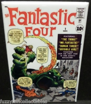 Fantastic Four #1 Vintage Comic Book Cover 2'' x 3'' Refrigerator Locker MAGNET