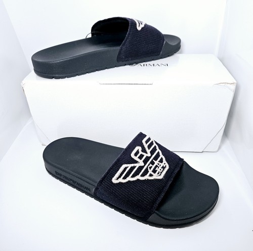 Armani Sandals Women Men Sliders Size 6 Indoor Outdoor Shoes. - Picture 4 of 9