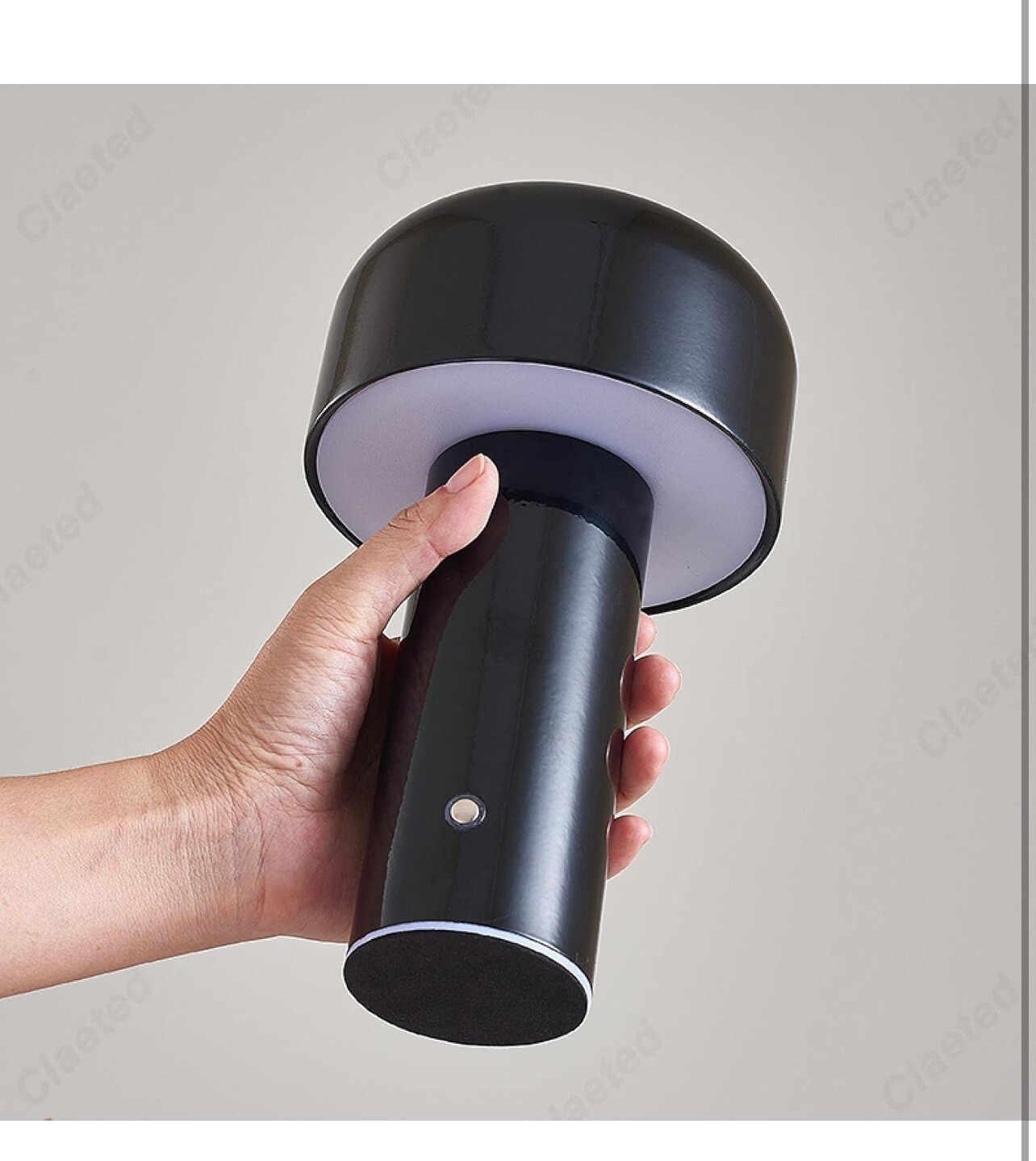 Table Lamp LED Metal Touch Multicolor Novelty USB Medium Italian (Black)-image