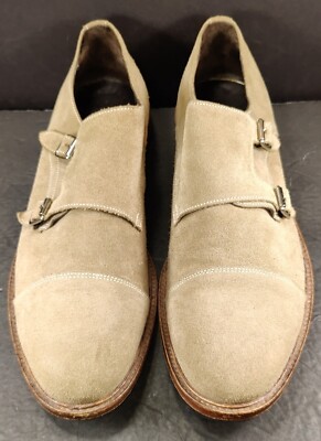 TO BOOT NEW YORK ADAM DERRICK BROWN SUEDE DOUBLE MONK STRAP  display picture 2