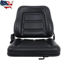 Forklift Universial Fold Down Seat With New Adjustable Angle Slide And Back