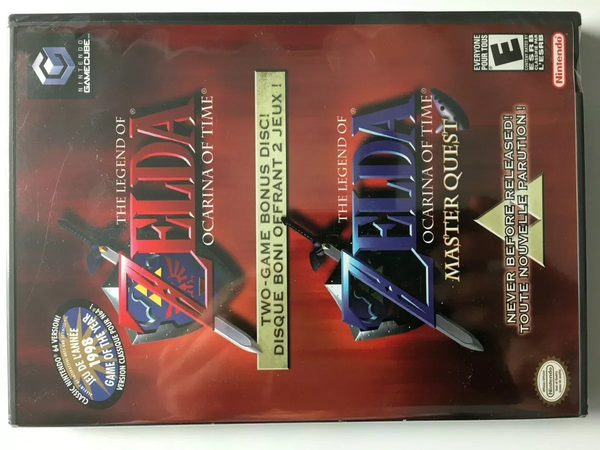 The Legend of Zelda Ocarina of Time Master Quest (New and Sealed) Gamecube