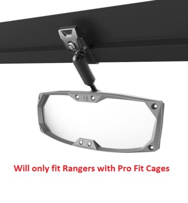 SEIZMIK Halo R Rear View Mirror Fits Polaris Rangers with Pro Fit Cage Defender