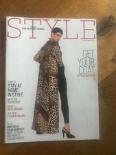 Sunday Times Style Mag, Nov 2020: Stay at Home Fashion ROITFELD Pyjama Pin Ups +