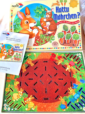 Hattu Möhrchen, Spiel, Kinderspiel, Kindergartenalter, Noris