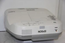 EPSON POWERLITE 575W WXGA 3LCD Ultra Short Throw Projector 187 Lamp Hrs!