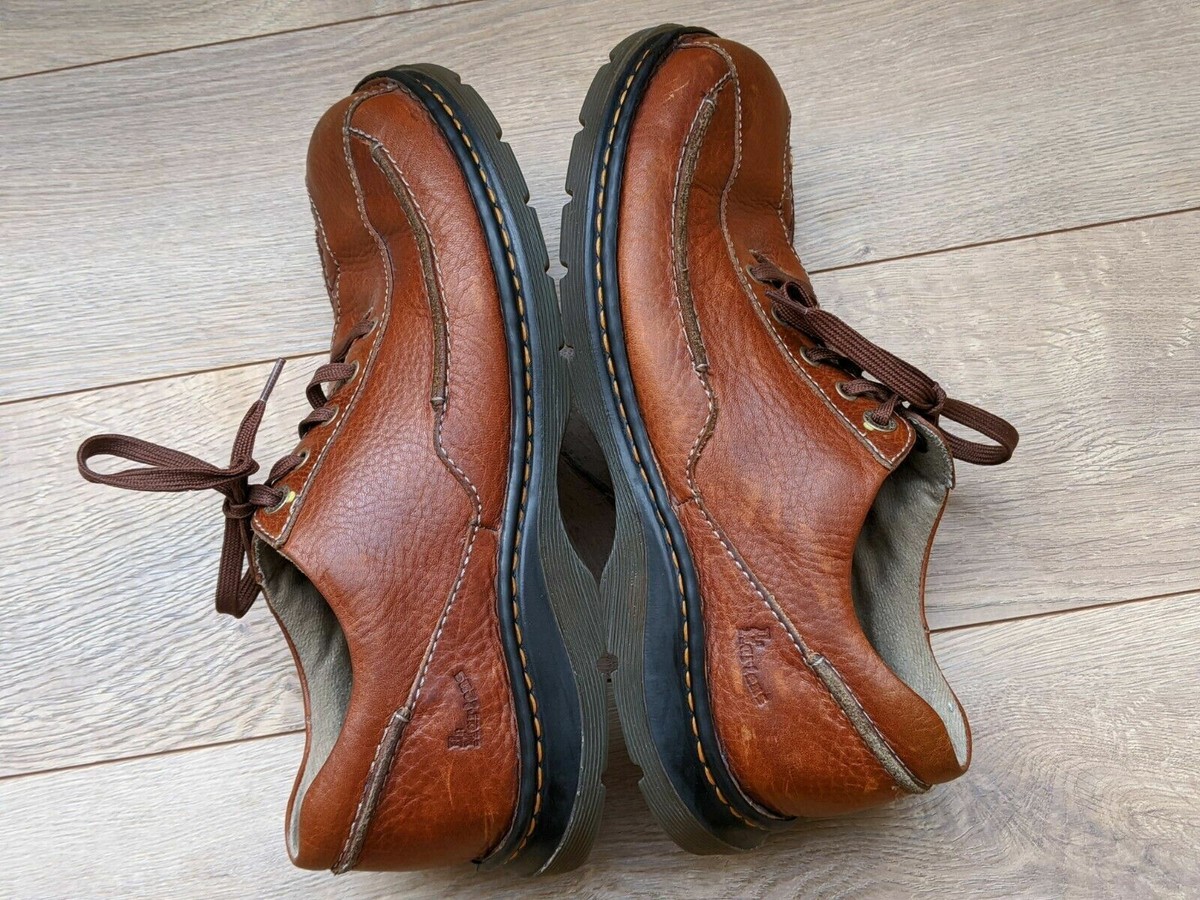 DR. MARTEN  Men\'s Brown Leather Lace Up Shoes Oxfords Size 10 Vintage Dr. Docs Martens 10940 Brown Leather Chunky Lace up  main image 2